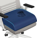 TranquilRelax 2XL Memory Foam Seat Cushion for Office Chair, 3.7-Inch, Blue | Medium-firm Support for Long Sitting, Washable Mesh Cover, Non-slip Base, Perfect for Car Seats & Short Drivers by Unknown