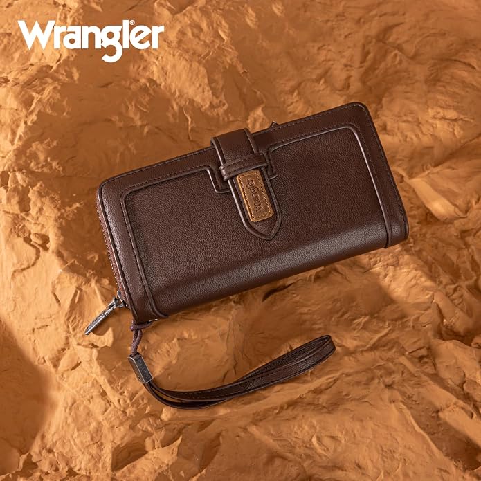 X Wrangler Women's Wallets Bifold Wristlet Wallets for Women Large Capacity Credit Card Wallet with ID Window - Image 6