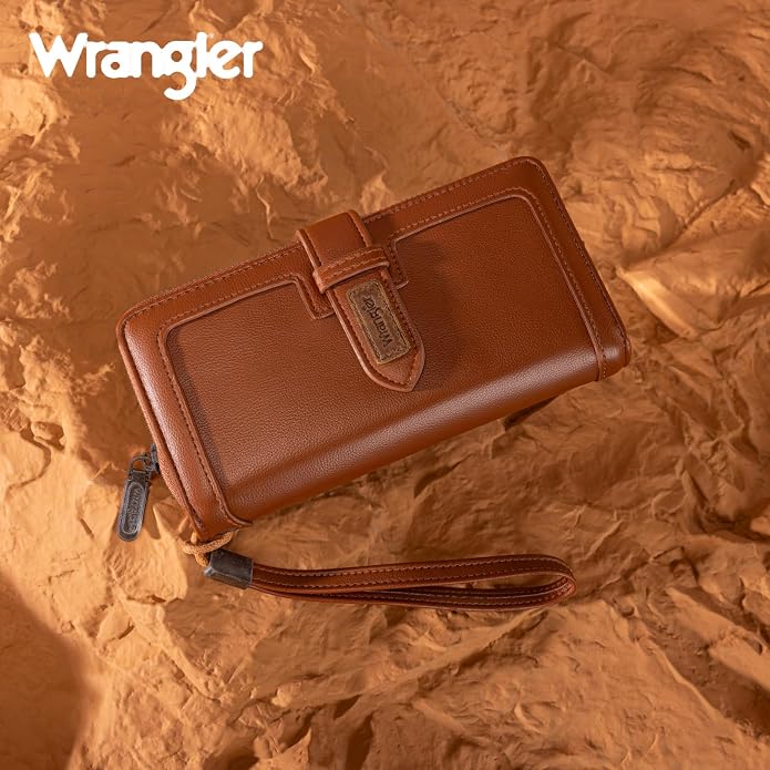 X Wrangler Women's Wallets Bifold Wristlet Wallets for Women Large Capacity Credit Card Wallet with ID Window - Image 6