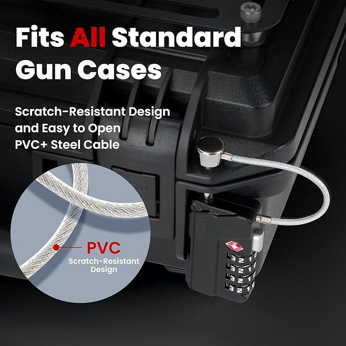 Upgraded Professional TSA Approved Gun Case Lock - Image 3