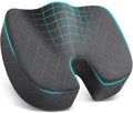 Seat Cushion, Memory Foam Office Chair Cushion - Black, XXX-Large | for Car Seat, Airplane, Desk Chair - Sciatica & Hip & Coccyx Pain Relief Cushion for Long Sitting Office Workers, Car Drivers by TushGuardSeatCushonsPillows