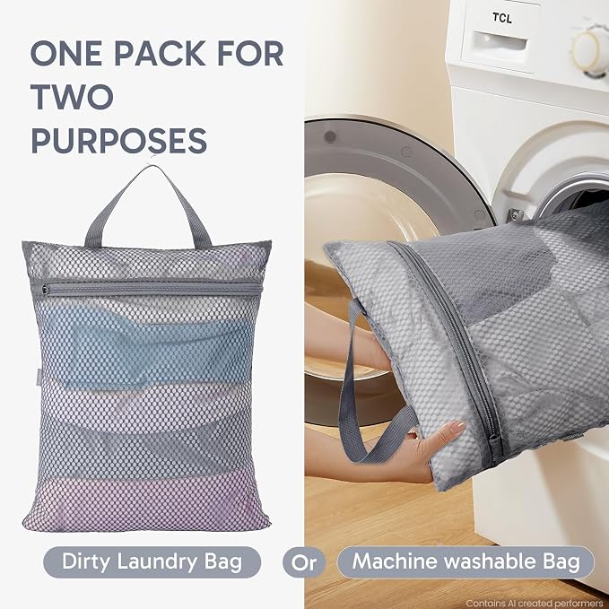 OlarHike 10 Set Packing Cubes for Travel,Gifts for Women Mom,Anti-Tearing Suitcase Organizer,with Over 1000 pcs Mesh Holes,Vacation Essentials & Accessories for Cruise Ship - Image 6