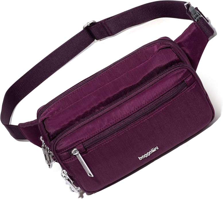 Baggallini Securtex Anti-Theft Belt Bag by baggallini