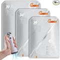 Vacbird 18 Pack Vacuum Storage Bags Set with Rechargeable Wireless Pump Large/Medium/Small Vacuum Seal Bags for Clothing Travel and Home, Compression Packing for Comforters, Blankets and Bedding by Vacbird