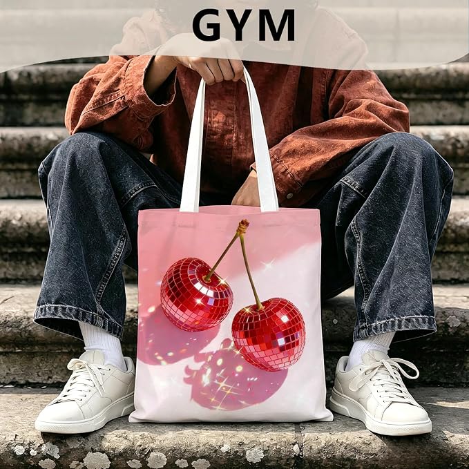 Summer Coastal Beach Canvas Tote Bag - Image 3