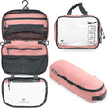 TRIPPED Travel Gear 3-Piece Travel Toiletry Bag Set | Includes Hanging Toiletry Bag, 311 TSA Liquid Bag, and Accessory Organizer Pouch with Lightweight Ripstop Construction by TRIPPEDTravelGear