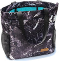 ESVAN Original Floral Tote Bag Large Shoulder Bag with Multi Pockets for Gym Travel Beach Daily Bags by ESVAN