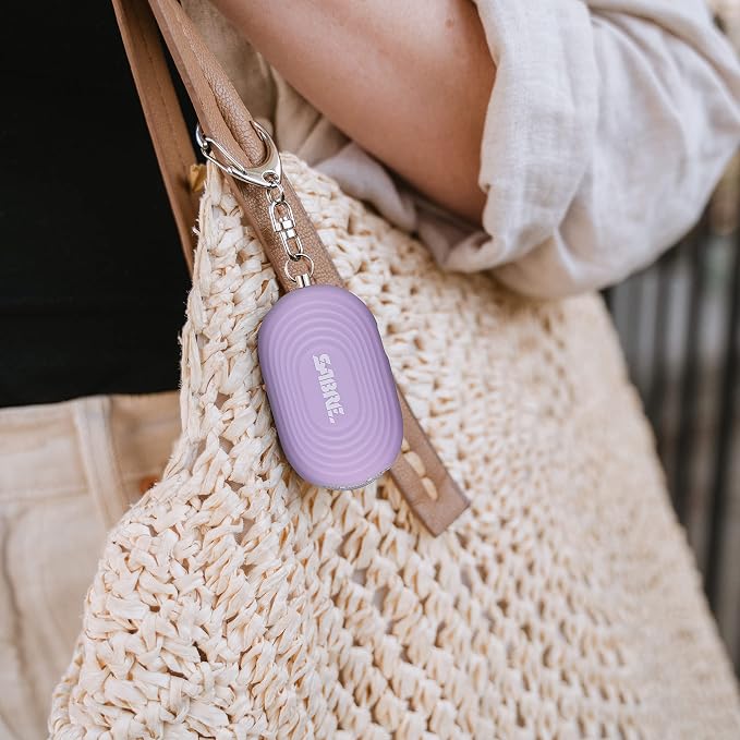 SABRE 2-in-1 Personal Alarm with LED Light, 130dB Personal Safety Siren, Snap Hook for Instant Access, 1,250 Foot (381 Meters) Range, Compact Design for Easy Attachment to Purse, Bag, or Keys - Image 10