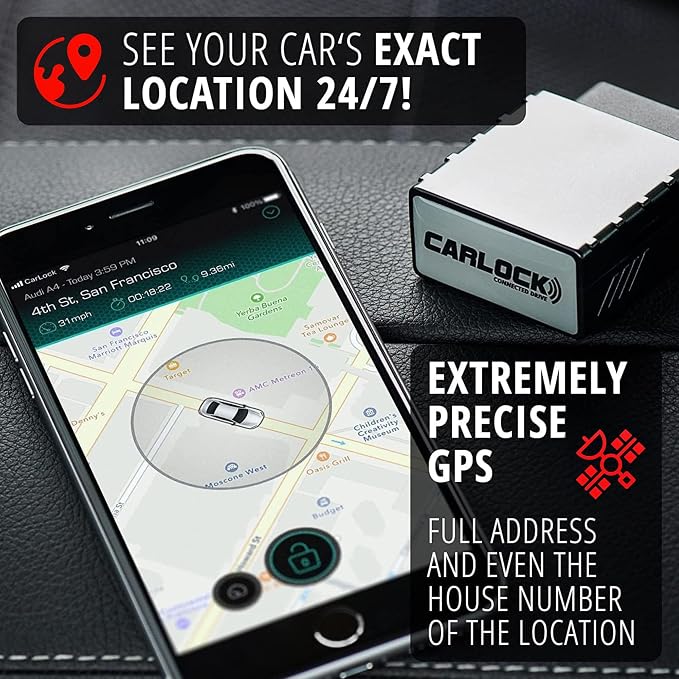 CARLOCK Anti Theft Car Device - Real Time 4G Car Tracker & Car Alarm System. Comes with Device & Phone App. Tracks Your Car in Real Time & Notifies You Immediately of Suspicious Behavior.OBD Plug&Play - Image 9