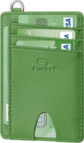 FurArt Slim Minimalist Wallet RFID Credit Card Holder for Men | slim minimalist compact rfid id window thin by FurArt