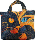 Women's Quilted Tote Bag – Lightweight Large Capacity Foldable for Travel | 20.87" L x 15.75" H by Unknown