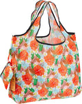 ECO CHIC Foldable Reusable Large Grocery Bags - Foldable Grocery Bags - Lightweight, Recycled & Reusable Shopping Bag - Waterproof, Packable Tote Fitting in Fine Grocery Bag Carrier by ECOCHIC