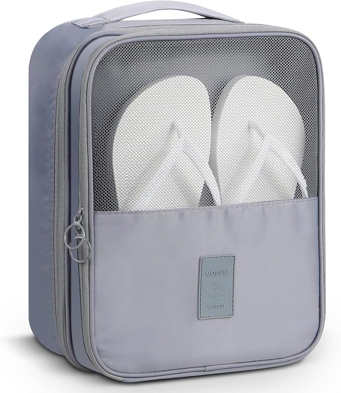 Mossio Shoe Bag Holds 3 Pair of Shoes for Travel and Daily Use Storage Pouch by Mossio