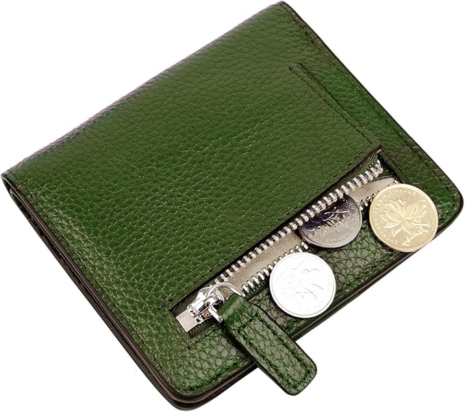 Small Leather Wallet for Women, Ladies Credit Card Holder RFID Blocking Women's Mini Bifold Pocket Purse - Image 6