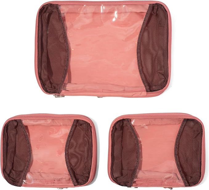 Baggallini Compression Cube 3-piece set - Lightweight Compression Packing Cubes for Travel by baggallini