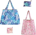 2-Piece reusable grocery bags,shopping bags,grocery bags Reusable Shopping 60+Pounds Capacit, Foldable, by Vivelyst