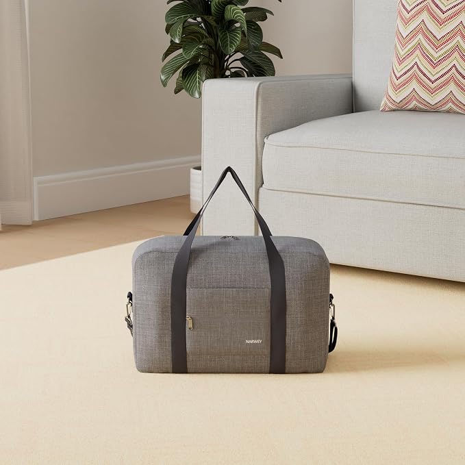 For Spirit Airlines Personal Item Bag Foldable Travel Duffel Bag Tote Carry on Luggage Duffle Overnight for Women and Men - Image 2