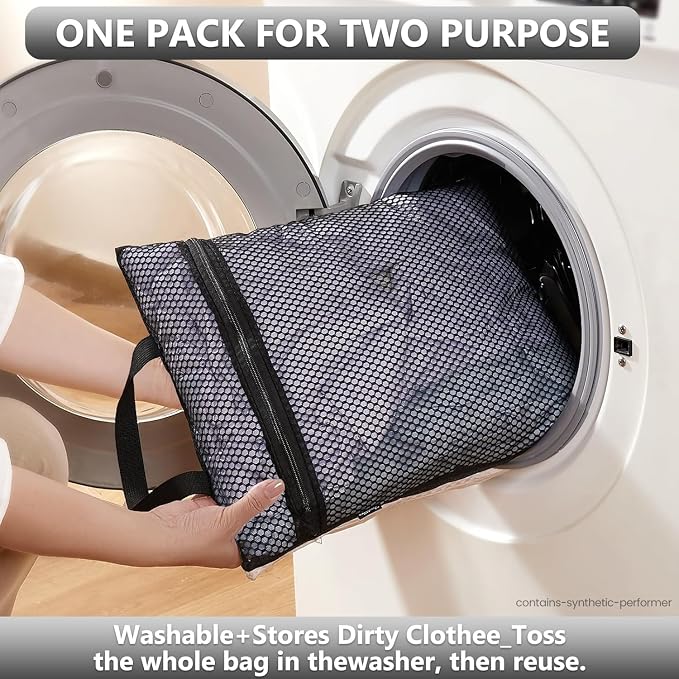 8 Set Packing Cubes for Travel, Gifts for Women Mom,Anti-Tearing Suitcase Organizer,OlarHike Vacation Essentials & Accessories for Cruise Ship - Image 4