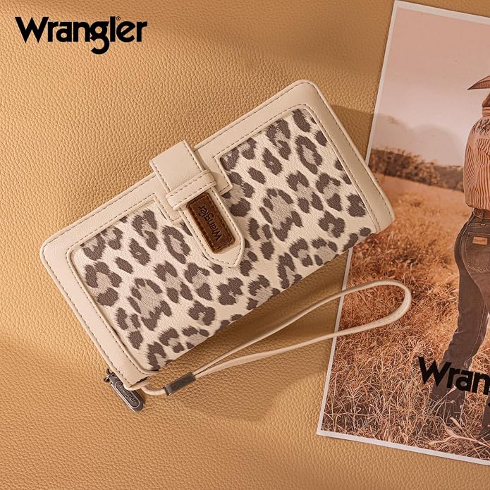 X Wrangler Women's Wallets Bifold Wristlet Wallets for Women Large Capacity Credit Card Wallet with ID Window - Image 6