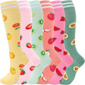 fenglaoda Compression Socks for Women Men Support Circulation 6 Pairs Socks For Nurse, Travel, Flight by fenglaoda