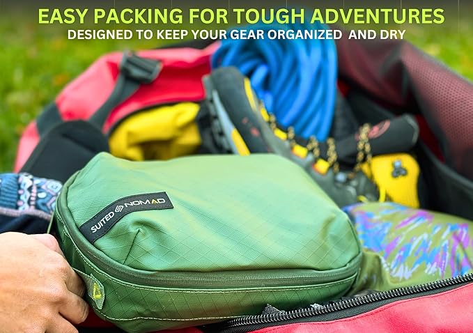 Adventure Travel Packing Cubes, IP65 Water&Dust Proof Organizer Wet Bags - Image 5