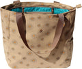 ESVAN Original Floral Water Resistant Large Tote Bag Shoulder Bag for Gym Beach Travel Daily Bags Upgraded by ESVAN