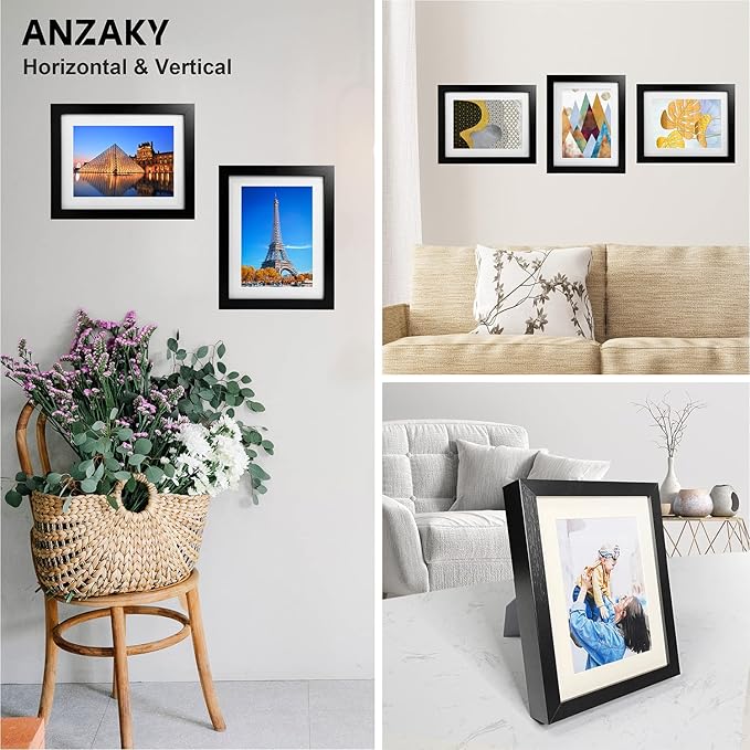 Photo Picture Frame Diversion Safe with Fireproof & Waterproof Money Bag, Valuable Storage, Home Security, ANZAKY Mini Box with Hidden Compartment to Shield your Money, Cash, 5"x7" - Image 6