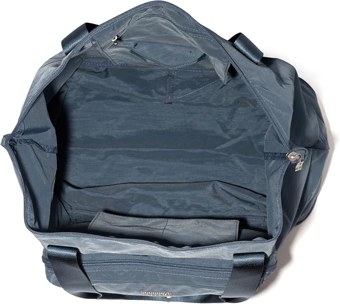 Baggallini Carryall Expandable Lightweight Travel Tote 22" Packable Folding Compact Nylon Washable Weekender w/Luggage Sleeve - Image 11