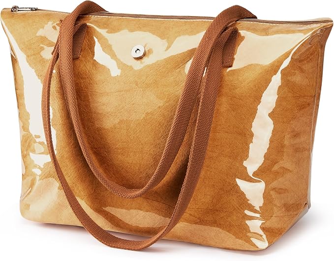 KALIDI Tote Bag for Women Nylon Top-Handle Purse,Large Capacity Shoulder Hobo handBag with Zipper Leisure Foldable Weekend - Image 3