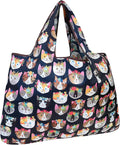 allydrew Large Foldable Tote Nylon Reusable Grocery Bags by allydrew