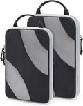 BAGSMART Compression Packing Cubes for Travel | Lightweight suitcase organizers bag set, space-saving double zipper expansion for carry-on luggage & travel organization by BAGSMART