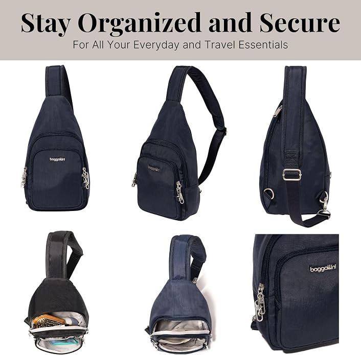 Baggallini Securtex Anti-Theft Daytripper Sling - Image 7
