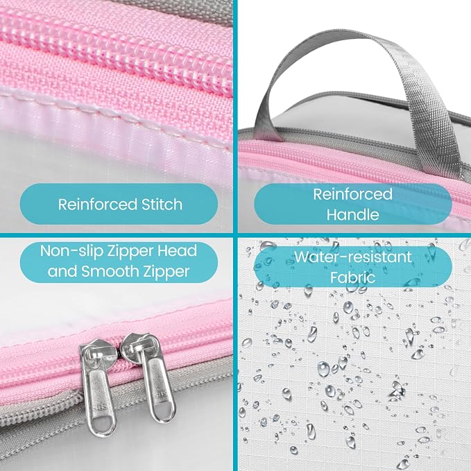 Cambond Compression Packing Cubes for Travel - Luggage Suitcase Organizer | Compression Zip Design for Space-saving, Expandable, Lightweight, Keep Clothes Sorted, Luggage Space Tidy, Carry on Pack Fast - Image 7