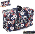22" Foldable Large Travel Duffel Duffle Bag Sports Gym Tote Bag For Women Overnight Carryon Weekend Bag Shoulder Bag Water Resistant by Unknown