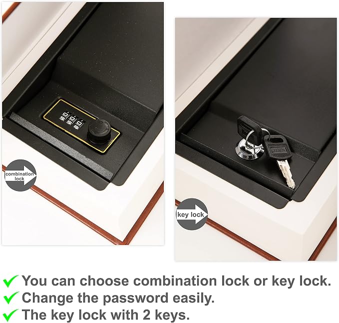 Pride and Prejudice Book Safe with Real Pages, Combination Lock Secret Box | Hidden safe box and hollow storage compartment for cash money. Decorative book box stash case for passport savings. - Image 7