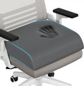 TranquilRelax 2XL Memory Foam Seat Cushion for Office Chair, 3.7-Inch, Gray | Medium-firm Support for Long Sitting, Washable Mesh Cover, Non-slip Base, Perfect for Car Seats & Short Drivers by Unknown