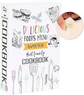 CookBook Diversion Book Safe with Real Pages,Combination Lock Box,Secrect Hidden Safe with Key Lock,Portable Metal Safe Box by Ulixu