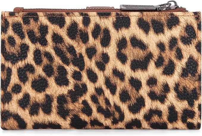 Wrangler Wallet for Women Bifold Card Holder with Zipper and ID Window - Image 5