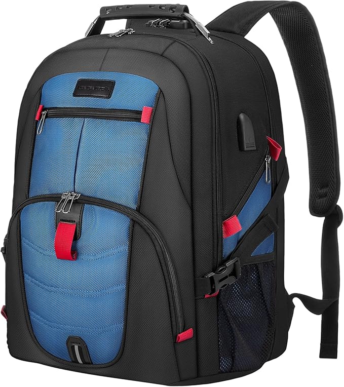 LOVEVOOK Large Laptop Backpack for Men,17.3Inch Heavy Duty Travel Backpack | TSA-Friendly with Anti-Theft,Carry On Flight Approved,College Work Bookbag,Water Resistant Business Backpack for Men Women by LOVEVOOK