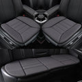 kingphenix 3-Piece Memory Foam Car Seat Cushion Set for Driving Comfort | 2 Front Seat Cushions and 1 Rear Bench Pad, 1.2-Inch Memory Foam, Non-Slip Bottom for Sedan, SUV, Truck and Van, Dark Grey by kingphenix