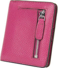 Small Leather Wallet for Women, Ladies Credit Card Holder RFID Blocking Women's Mini Bifold Pocket Purse by AINIMOER