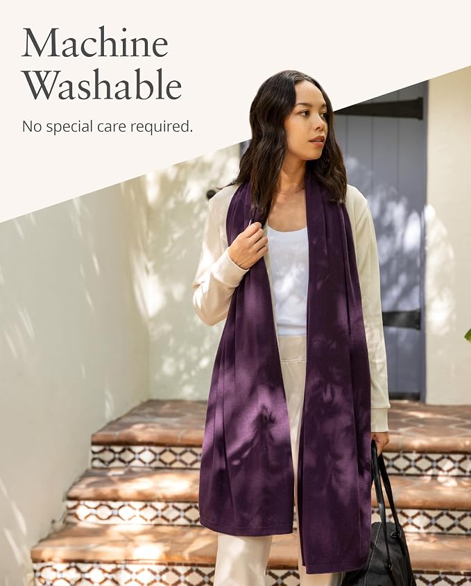 Dreamsoft Travel Scarf, Wrap and Shawl for Women, Organic Cotton - Image 6