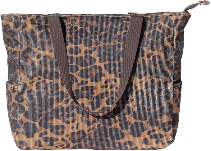ESVAN LARGE BEACH BAG Water Resistant Lightweight 20 inch Women Oversize Tote Bag for Gym Beach Travel Pool Yoga Nurse - Image 4
