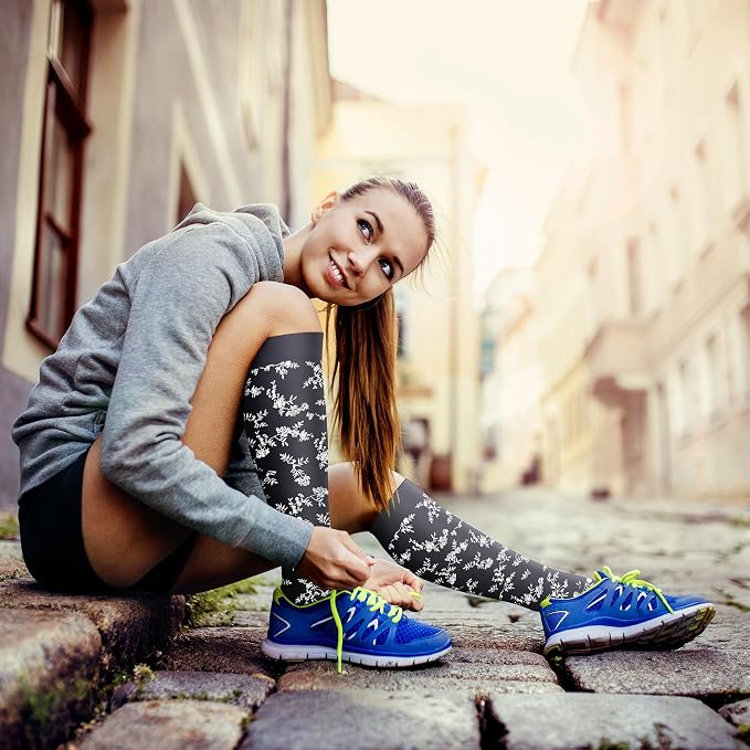 WITHYOU Compression Socks 15-20 mmHg is Best Athletic for Men & Women Running Flight Travel Nurses Pregnant - Image 3
