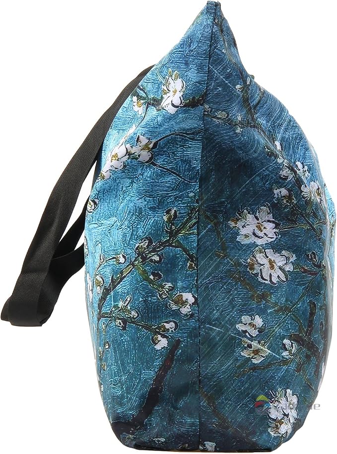 Beach Tote Bags Travel Totes Bag Shopping Zippered Tote for Women Foldable Waterproof Overnight Handbag - Image 4