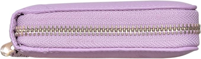 Easyoulife Credit Card Holder Wallet Womens Zipper Leather Case Purse RFID Blocking - Image 6