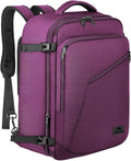 MATEIN Travel Backpack for Women, Expandable Carry on Daypack for Flight | Expandable Weekender Daypack, Airplane Approved, Large Capacity, Hidden Shoulder Strap, Water Resistant, Lightweight Suitcase by MATEIN