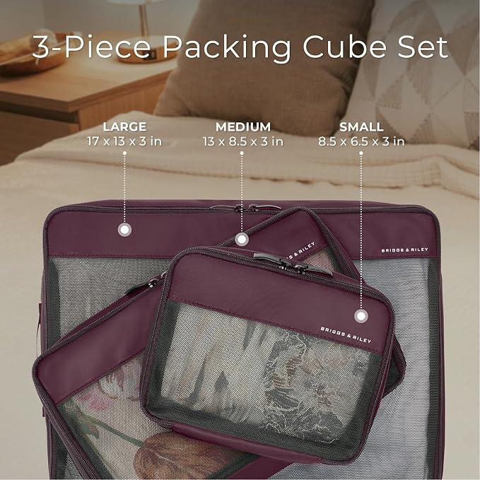 Briggs & Riley Travel Essentials Check In Compression Packing Cube Set - Image 3