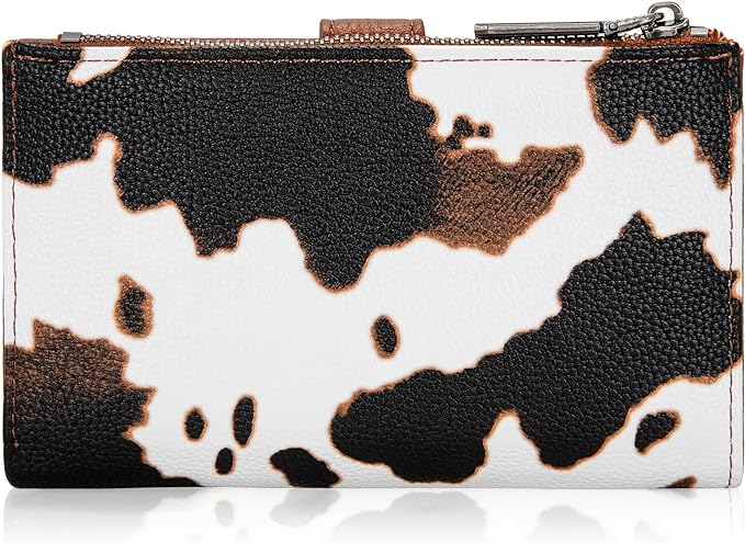 Wrangler Wallet for Women Bifold Card Holder with Zipper and ID Window - Image 3