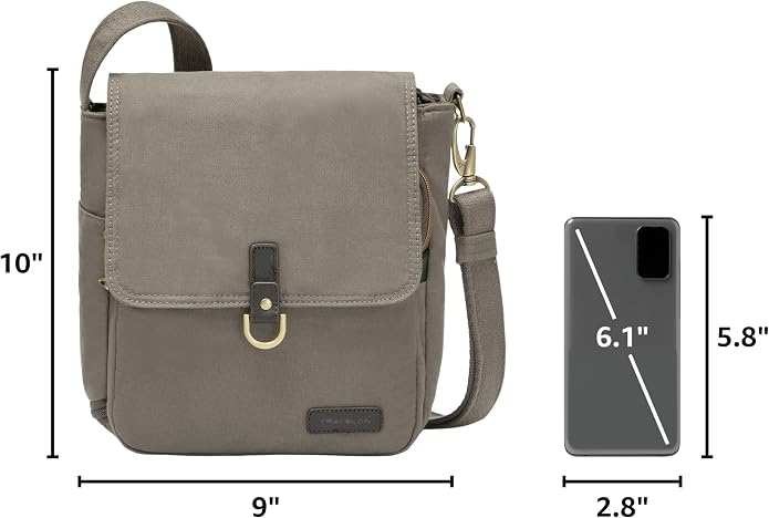 Travelon Anti-Theft Courier Tour Bag - Image 4